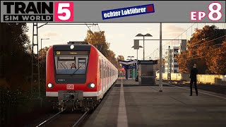 TSW5 ep8  Herbstliche SBahnFahrt nach Hanau [upl. by Renraw697]