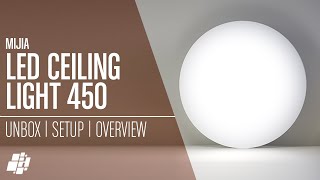 Mi Smart LED Ceiling Light 450  Super Bright [upl. by Heinrich]