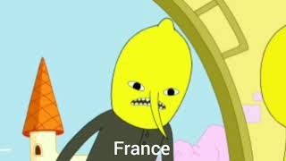 Adventure Time  Lemongrab in Different Languages [upl. by Bishop692]