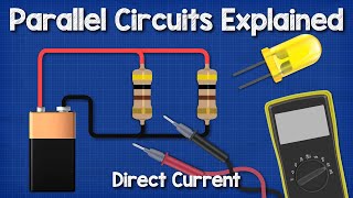 DC parallel circuits explained  The basics how parallel circuits work working principle [upl. by Fafa962]