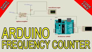 Super simple Arduino Frequency Counter using optocoupler [upl. by Esilanna]