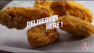 KFC DELIVERY IS HERE [upl. by Auvil701]