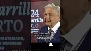 La Refinería Olmeca se pagó con ahorros por combate al huachicol AMLO shorts [upl. by Rey626]