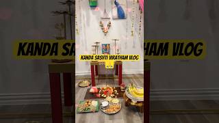 Om Muruga kanda Sashti viratham in USA 🙏murugan kandasashti viratham usa [upl. by Elstan]