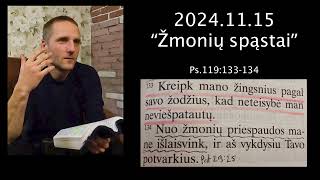 2024 11 15  Žmonių spąstai [upl. by Jack]