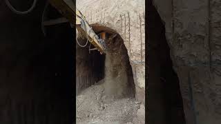 Air raid shelter excavation process [upl. by Kowatch]