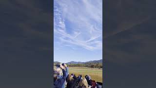 Punkin Chunkin  Hayesville Hurlers  Brasstown NC festival fall pumpkin [upl. by Aralc]