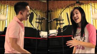 Cover Somebody to love  Justin Bieber by Megan Lee amp Jason Chen [upl. by Lundgren]