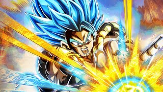 Dragon Ball Z Dokkan Battle  PHY LR Super Saiyan Blue Gogeta Active Skill OST Extended [upl. by Aissert]