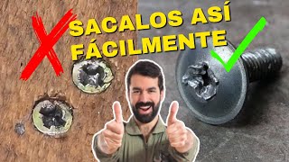 Cómo Sacar Tornillos Rotos o Barridos de Forma Fácil ¡Trucos y Soluciones Efectivas [upl. by Torrance]