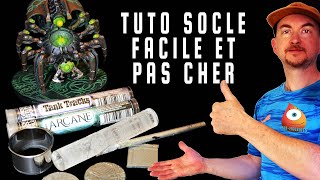 COMMENT FAIRE UN SUPERBE SOCLE FACILEMENT ET PAS CHER [upl. by Inilahs]