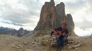 Guaranteed Eddie Vedder 2  Fingerstyle Guitar  DOLOMITEN 9 [upl. by Aicert67]