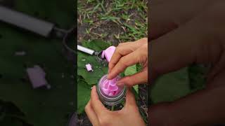 SURVIVAL skills SOAP for survival 🧼camping survival bushcraft outdoors skills [upl. by Guntar]