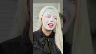 Japanese inspired goth to normie  Im an imposter😳 ytshorts transformed japanesegoth makeover [upl. by Yvaht]