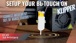 BL Touch complete setup for Klipper Maximize your probed bed mesh [upl. by Shewchuk]