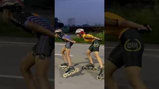 Skating training on road  skating vlogs AshwaniSkating [upl. by Remsen163]