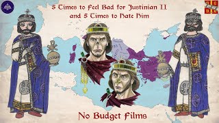 5 Times to Feel Bad for Justinian II and 5 Times to Hate Him [upl. by Leahcam671]