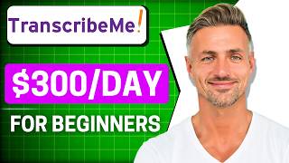 How To Make Money With TranscribeMe For Beginners  2024 [upl. by Nuahsyt]