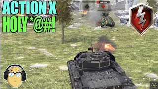 Action X Caernarvon Deluxe Upsize World of Tanks Blitz [upl. by Buna]