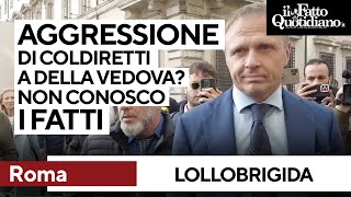 Lollobrigida “Della Vedova aggredito da presidente Coldiretti Non conosco i fatti” [upl. by Ybhsa]