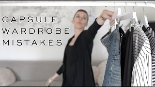 Capsule Wardrobe Mistakes That Cost Me Personal Style [upl. by Dogs]