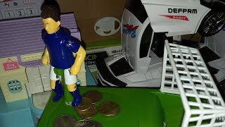 Lets Play Soccer Banker coin Dog Bank Coin amp orange box kettytrendingasmrsatisfyingviralvideos [upl. by Lener557]