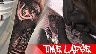 A new world  Tattoo time lapse [upl. by Rather777]