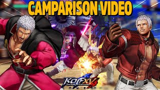 KOF XV  YASHIRO x OYASHIRO Damage Comparison Video [upl. by Nica]