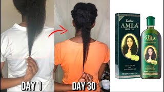 Shocking results I left Amla Oil on my 4b4c hair for a Month and these are the results [upl. by Yanaton]