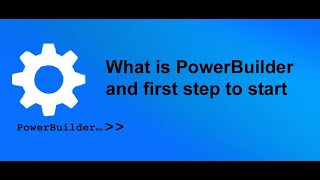 PowerBuilder Class 1 Overview and how to create workspace [upl. by Blessington]