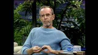 George Carlins Funny Interview about His Wacky Health Problems Johnny Carson 112686 [upl. by Themis]