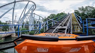 Sooperdooperlooper Roller Coaster POV  Hersheypark FRONT ROW [upl. by Adnawaj]