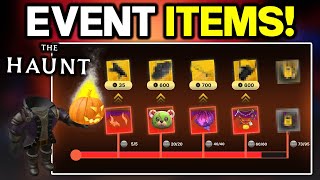 ALL EVENT ITEMS Roblox Haunt Event [upl. by Ayet862]