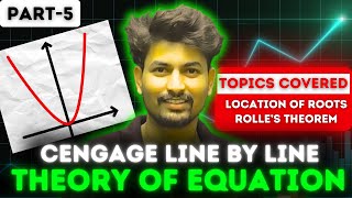 theory of equation part  5 for JEE Mains and Advanced  cengage line by line [upl. by Felt]