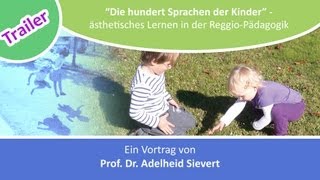 quotDie hundert Sprachen der Kinderquot  ästhetisches Lernen in der ReggioPädagogik Trailer [upl. by Zosema]