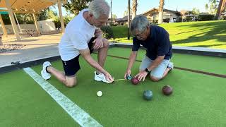 Understanding Bocce Ball Measurement Techniques [upl. by Ellertal]