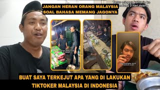 TIKTOKER MALAYSIA DI INDONESIA SAMPAI LAKUKAN INI HINGGA DI BUAT SHOCK PERCAKAPANNYA [upl. by Erasmus561]