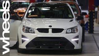 We follow a HSV GTSR W1 down the production line  Wheels Australia [upl. by Hyland705]