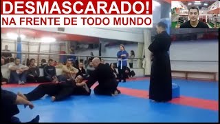 MESTRE É DESMASCARADO NA FRENTE DE TODOS ARTES MARCIAIS [upl. by Suoivatco792]