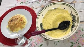 Couscous aux fèves sèches Abisar كسكس بالفول اليابس [upl. by Kriste]