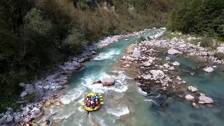 Alpi Center rafting a canyoning Bovec Slovinsko [upl. by Yentirb]