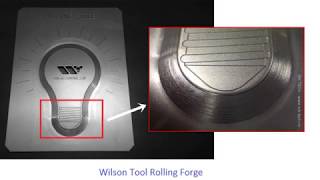 Wheel Tool Emboss Application in Punch Press [upl. by Iain]