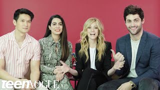 The Shadowhunters Cast Plays I Dare You  Teen Vogue [upl. by Killen693]