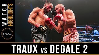 Truax vs DeGale 2 Highlights April 7 2018  PBC on Showtime [upl. by Willette932]