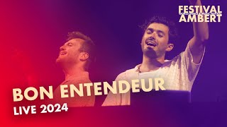 BON ENTENDEUR remix DALIDA  Mourir sur Scène  World Festival Ambert 2024 [upl. by Subak]