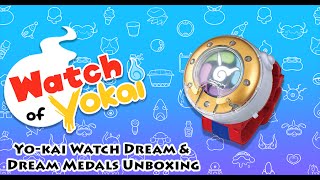 Yokai Watch Dream amp Dream Medals Unboxing [upl. by Valentijn]