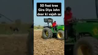 50 feat ped John Deere Ne Akele Gira Diya Nishu bhai nestory viral Nishu Jaiswal lover [upl. by Attenohs]