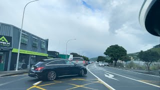 petone to Wgtn 8am peak time  Dashcam [upl. by Madonia587]