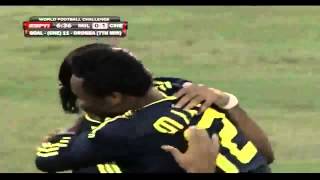 AMAZING GOAL Drogba vs Milan [upl. by Tandi]