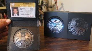 eFX Phil Coulson SHIELD agent badge replica review  NYCC exclusive [upl. by Ahsaz452]